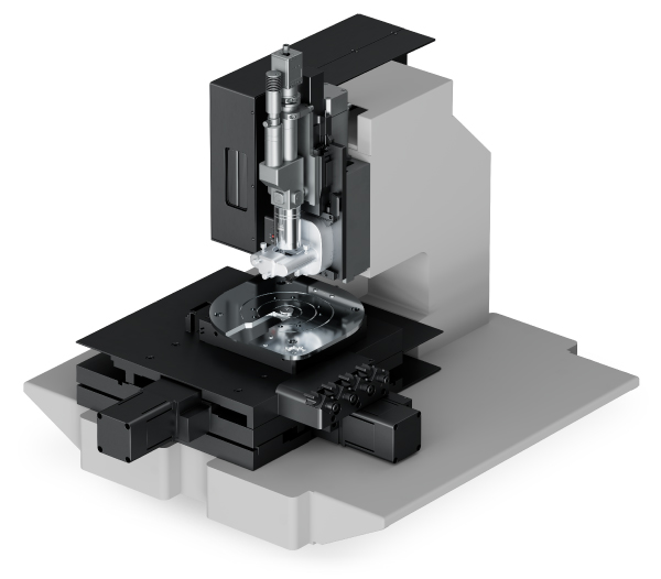 Park NX20 motorised XY sample stage configured for 200 mm wafers in large-sample research