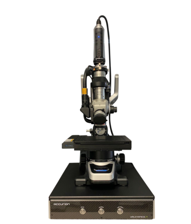 Park Systems LNP3 DC on an Accurion i4 vibration isolator, ideal for biological samples, fully motorised for trouble-free measurements in temperature-controlled environments.